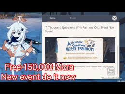But, we will be updating this article new question. Day 1 Of Paimon Questions And Answers Event How Well Do You Know Genshin Impact Youtube