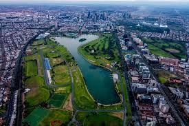 View From Our Melbourne Flight Of Albert Park Lake Goglobal Globalballooning Melbourne Yarravalley Seeaustra Albert Park Lake Visit Victoria Albert Park