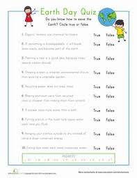 A lot of individuals admittedly had a hard t. Earth Day Quiz Worksheet Education Com Earth Day Quiz Earth Lessons Earth Day