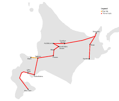 Hokkaido's sightseeing spots have been registered by longitude and latitude. Japan Travel Itinerary Best Of Hokkaido In Summer