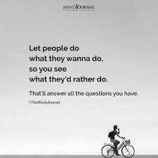 Let People Do What They Wanna Do