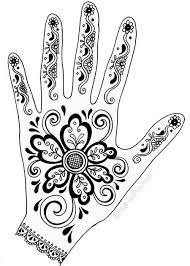 Henna Hand Designs Art Lesson Make A Unique Self Portrait Henna Drawings Henna Designs Hand Henna Patterns