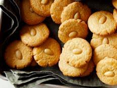 Make these with almond flour for crisper flavorful cookies and press an almond in the center. Chewy Almond And Cherry Thumbprint Cookies Recipe Giada De Laurentiis Food Network