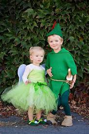 Peter Pan Im Thinking The Kids Will Be Peter Pan And Tinker Bell For Halloween Th Peter Pan Costume Kids Sister Halloween Costumes Sibling Halloween Costumes