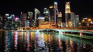 Singapore City At Night Singapore City Night City Dream City