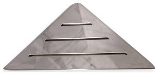 It makes the perfect finishing touch for your shower. Bath Shelf Or Foot Rest 9 Wall Mount Triangle Shelf Contemporary Bathroom Shelves By A2z Sell Houzz