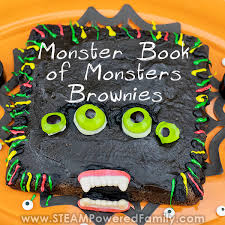 Allow to cool for 15 minutes. The Monster Book Of Monsters Brownies Ready To Bite
