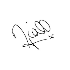 Niall Horan Signature Now He Has Signed This Board Niall Horan Lyrics Niall Horan Liam Payne
