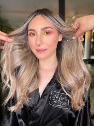 Hair color balayage