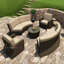 Curved Outdoor Sofas Ultimate Patio Patio Resin Wicker Patio Furniture Wicker Patio Furniture