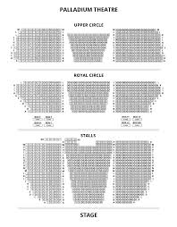 London Palladium London Seat Guide And Chart