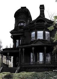 Pin By Lil Elow On Env Props House Gothic House Black House Exterior Black House