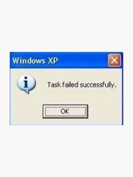 Windows Task Failed Successfully Sticker By Weerdwatermelon In 2021 Computer Humor Fails Meme Template