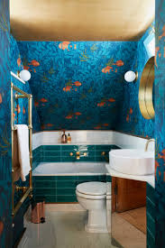 The kind of light that pours into your bathroom should dictate the shade of green you pick. 75 Beautiful Blue Green Tile Bathroom Pictures Ideas August 2021 Houzz