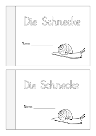 Miniheft Und Erarbeitungsmaterial Die Schnecke Unterrichtsmaterial Im Fach Deutsch In 2020 Schnecken Worte Schreiben Druckschrift