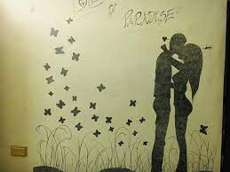 Love In Paradise Vinyl Wall Art Bedroom Vinyl Wall Art Drawings