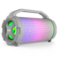Google Pixel 4a Zizo Aurora Z2 Portable Bluetooth Speaker With 14w Output Led Lights Gray Bluetooth Speakers Portable Bluetooth Speaker Bluetooth