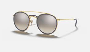 Mit einer coolen ray ban sonnenbrille für damen haben sie etwas ganz besonderes auf der nase. Ray Ban Round Double Bridge Rb3647n Gold Metall Glaser Silber 0rb3647n001 9u51 Ray Ban Deutschland