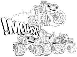 We have blaze, aj, gabby, starla, pickle and more. Blaze And The Monster Machines Coloring Pages Coloring Home