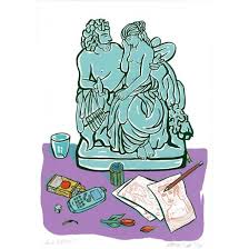 Moritz Gotze Amor Psyche Mit Bildern Siebdruck Kunstwerke Moritz