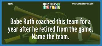 Challenge them to a trivia party! Sports Trivia Questions And Quizzes Questionstrivia