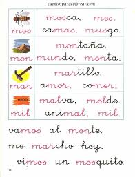Únete a nuestra pagina en facebook dando clic en el siguiente. Fichas Educativas De Aprender A Leer