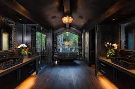 Impressive bedroom floors and interior design ideas dark wood floors description: Consider Wooden Flooring Dark Bathroom Ideas Dark Painted Bathrooms