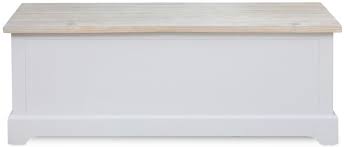 Baumhaus Signature Grey Painted Hallway Storage Bench Cfs Furniture Uk