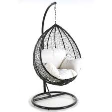 Siege De Detente De Jardin Merengue Noir Fauteuil Oeuf Suspendu Siege Suspendu Fauteuil Suspendu