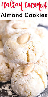 Almond flour is simply blanched almonds, with the brown skin. These Almond Cookies Are Made With Almond Flour Coconut Which Makes The Almond Flour Recipes Desserts Gluten Free Almond Cookies Almond Flour Recipes Cookies