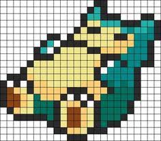Snorlax Pokemon Perler Bead Pattern Bead Sprite Pokemon Perler Beads Pokemon Bead Pokemon Cross Stitch