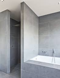 inloopdouche zonder glazen wand badkamer badkamer inspiratie badkamerideeen