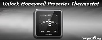 The sum will be your thermostat's password or pin. How To Unlock The Honeywell T4 Pro Series Thermostat Esmarthomehelp