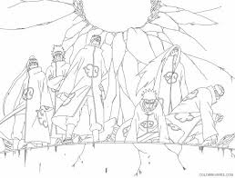 Sonoran desert and colorado plateau coloring pages. All Akatsuki Members Coloring Page Printable Sheets Naruto Akatsuki For 2021 A 3960 Coloring4free Coloring4free Com
