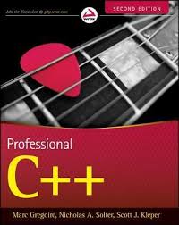 Professional C++ by Marc Gregoire