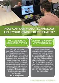 Computer audio only (we're recording locally & also don't want sync issues) calendar: Ecs Resource Group Live Remote Interviews Are Now Available Our Video Interviewing Technology Now Supports Remote Recorded And Live Interviews Giving You The Ability To Fully Customise Your Recruitment Process We