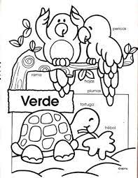 Colores Primarios Para Colorear Para Ninos De Preescolar Buscar Con Google Espanol Preescolar Aprender Los Colores Colores Preescolares