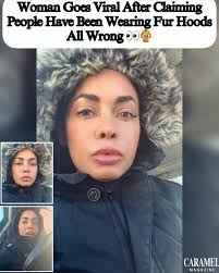 Just say you don't wanna wear a hat when you have a hooded jacket. The fur  is