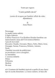 Music video by luca velletri performing per sempre. Scarica Qui Il Copione Anna Mauro