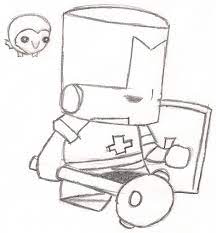 Castle crashers coloring pages to download and print for free template. Castle Crashers Knight Steve By Mokuryu On Deviantart