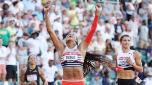 Now that the tokyo olympics are well underway, the profiles of many american athletes are receiving a boost. Gabby Thomas Has Flojo Esque Performance In Winning 200 Meters At Olympic Trials