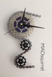 Pin By Tony Carlisle On Copper Clock Bike Art Bike Craft