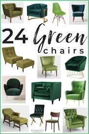 24 Gorgeous Green Chair Options A Shopping Guide Green Chair Living Room Green Chair Green Velvet Chair
