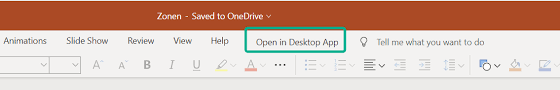 Es ist vergleichbar mit word online und bietet ähnliche vorteile, wie die einfache bearbeitung im team und die simplen möglichkeiten zum. Microsoft Office Online Option Zum Offnen Der Desktop App Wird Versteckt Dr Windows