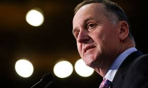 John Key kept the knife he reserved for himself perfectly concealed