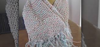 More images for how to make fringe on a scarf » How To Make Fringe For A Scarf Knitting Crochet Wonderhowto