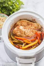 Crockpot Chicken Fajitas 10 Mins Of Prep Time Spend With Pennies