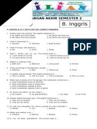 3 1 59 soal latihan descriptive text. Soal Uas B Inggris Kelas 3 Sd Semester 2 Dan Kunci Jawaban Pdf Pdf Fruit Foods