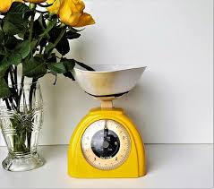 Salter 10kg glass electronic digital kitchen scales. Vintage Salter Scale Yellow Kitchen Weighing Scales Number 59 Family Scale Made In England 1960s Cream And Black Face With Bowl Pan Kitchen Weighing Scale Yellow Tile Old Scales
