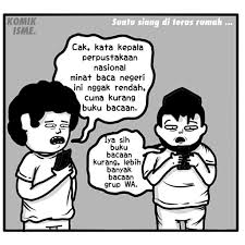 Atau hanya republik indonesia (ri) adalah negara di asia tenggara yang dilintasi garis khatulistiwa dan berada di antara daratan benua asia dan australia, serta antara samudra pasifik dan samudra hindia. Download Gambar Kartun Membaca Buku Di Perpustakaan Top Lucu Gratis